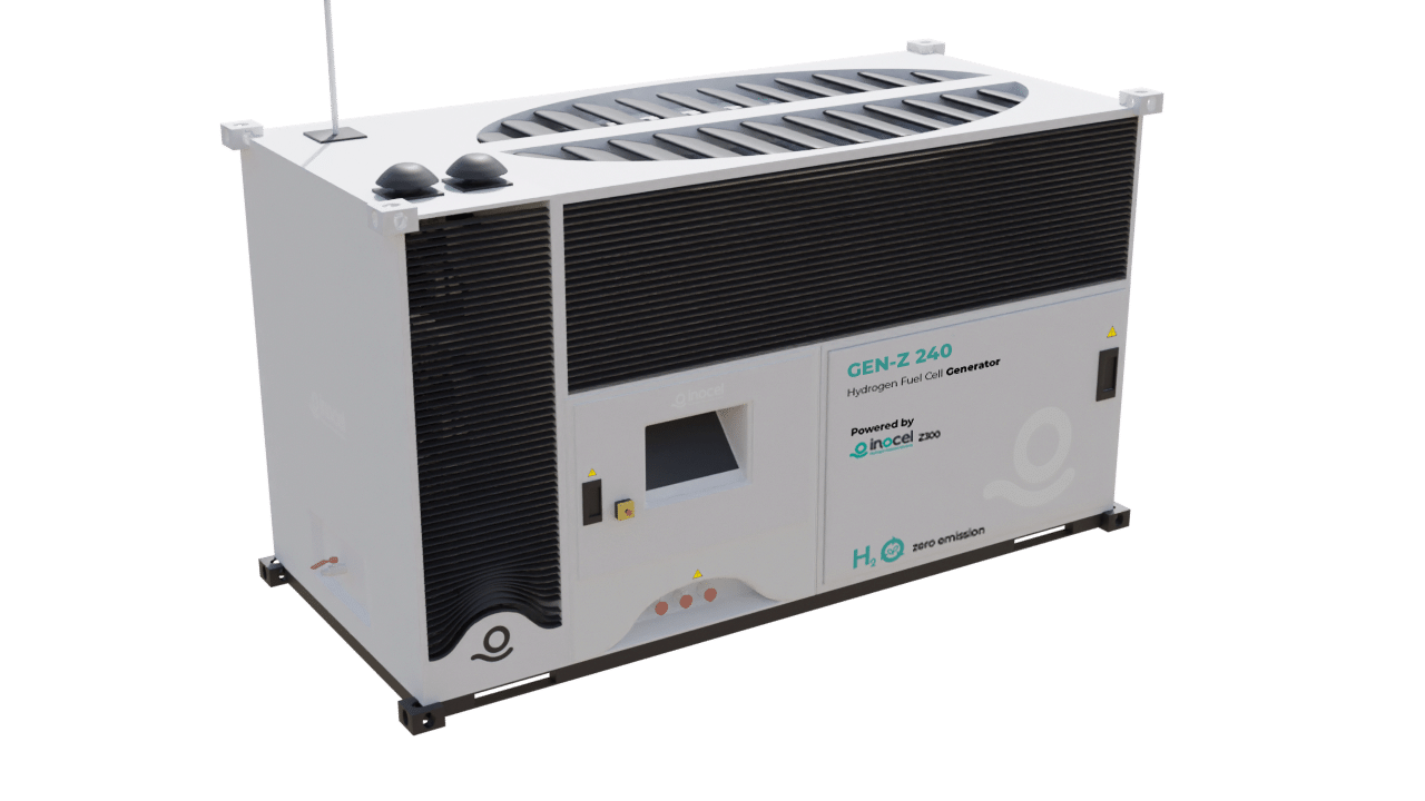 High power hydrogen fuel cell inocel